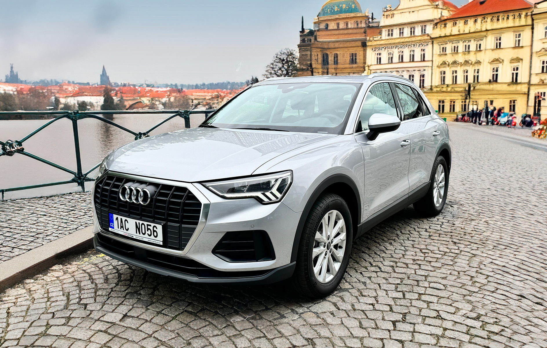 Car rental Audi Q3 in Prague