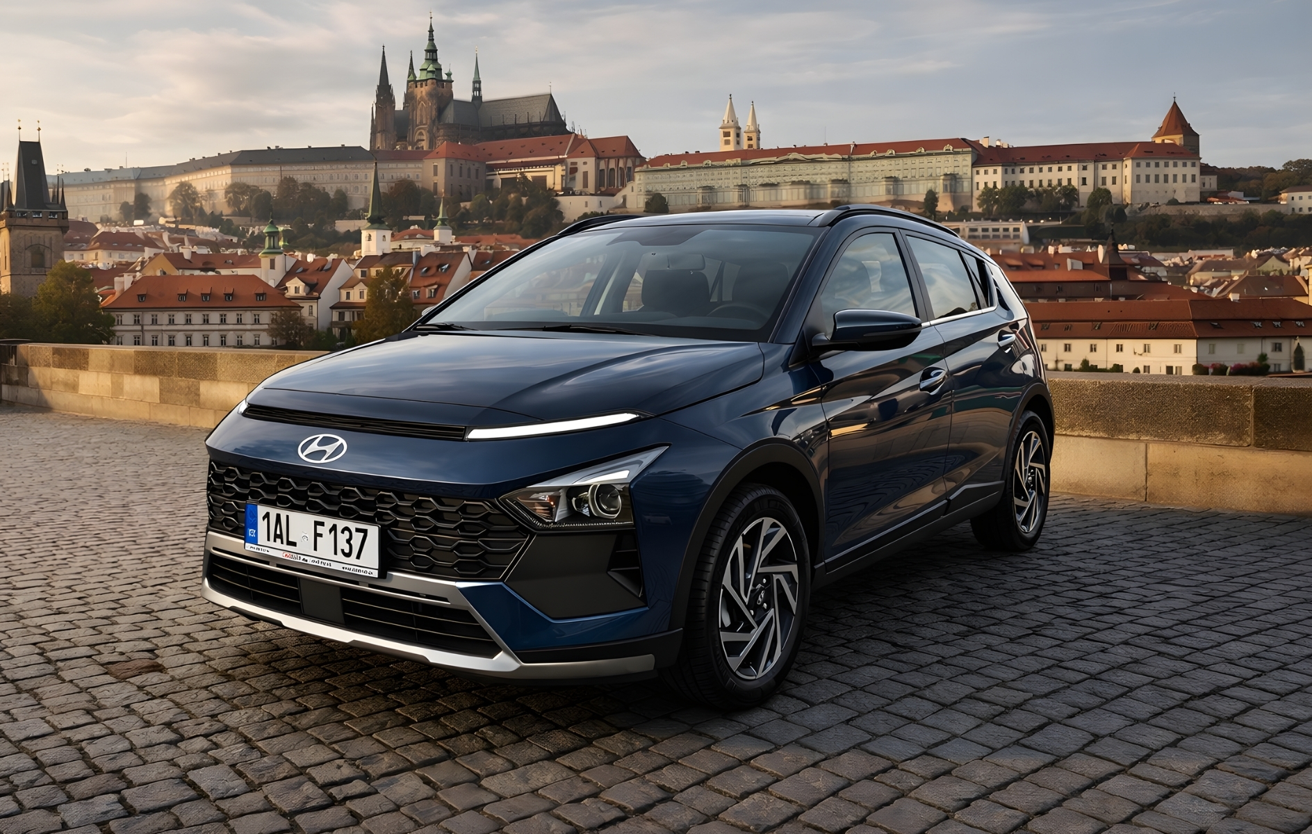 Wynajem samochodów Hyundai Bayon w Pradze