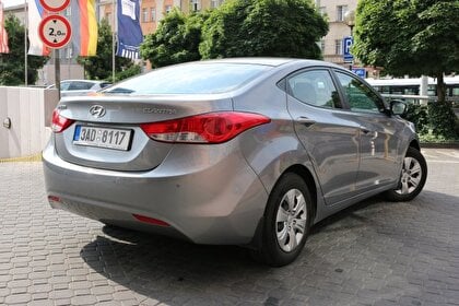 Car rental Hyundai Elantra in Prague