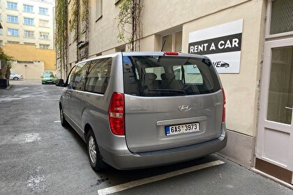 Car rental Hyundai H-1 AT in Prague