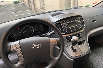 Car rental Hyundai H-1 AT in Prague
