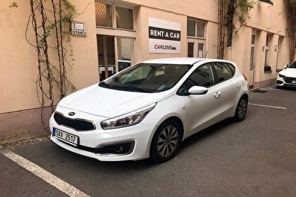 Car rental Kia Ceed in Prague
