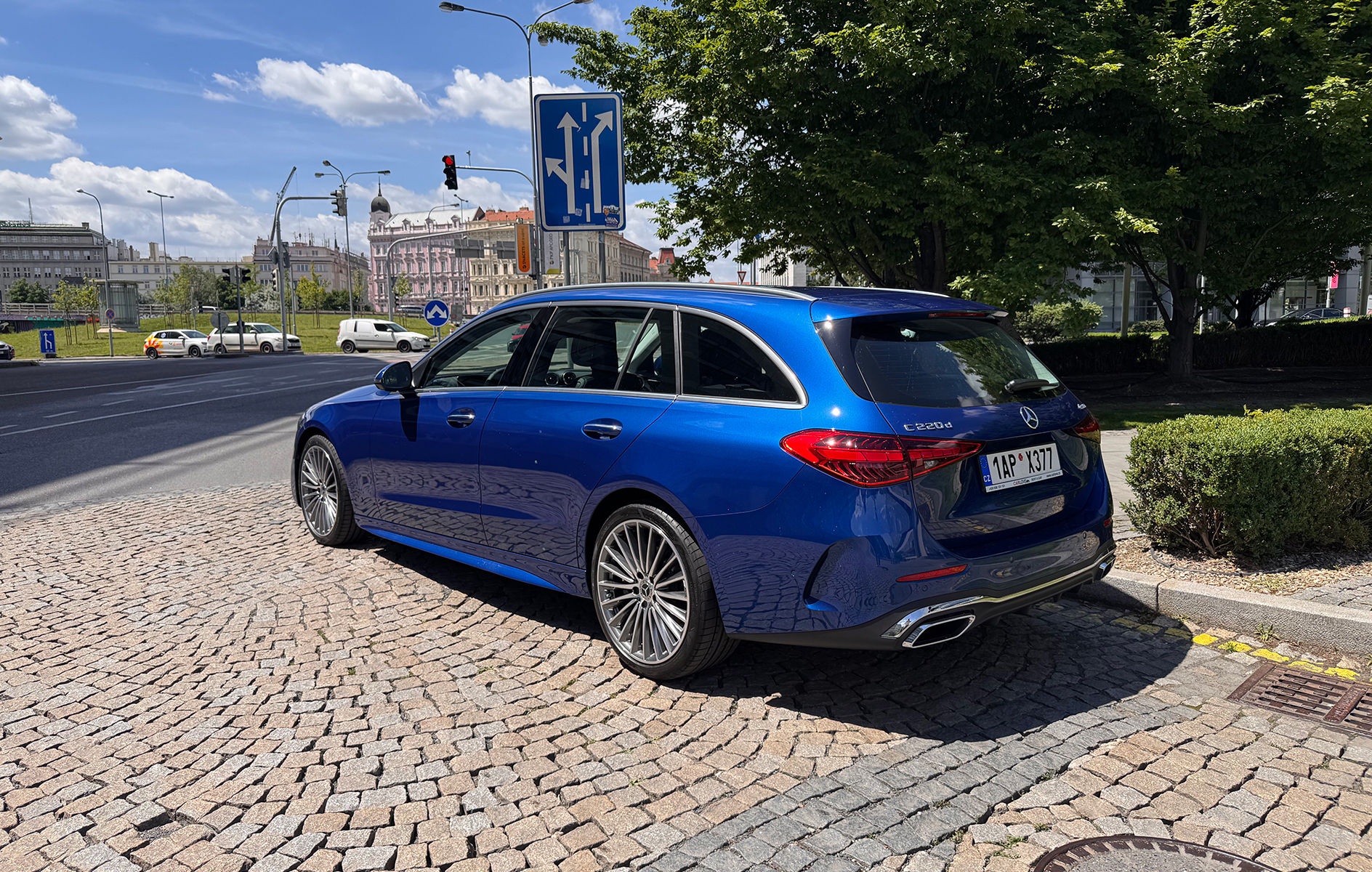 Miete Mercedes Benz C combi in Prag