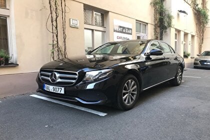 Car rental Mercedes E-class in Prague