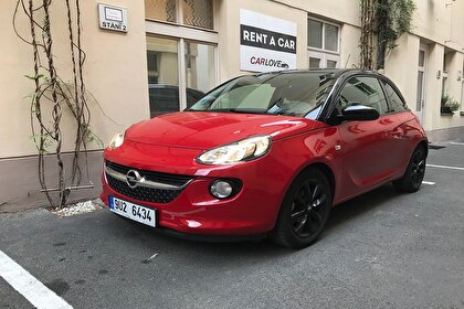 Car rental Opel Adam AT in Prague