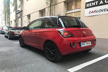 Car rental Opel Adam AT in Prague
