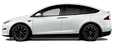 Autonvuokraus Tesla Model X Plaid Prahassa