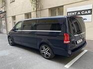 Car rental Mercedes V-class in Prague