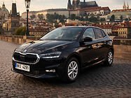 Biluthyrning Škoda Fabia i Prag