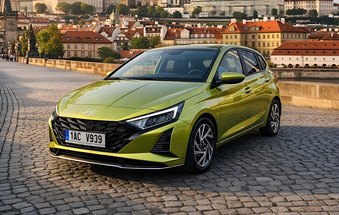 Аренда Hyundai i20 AT в Праге