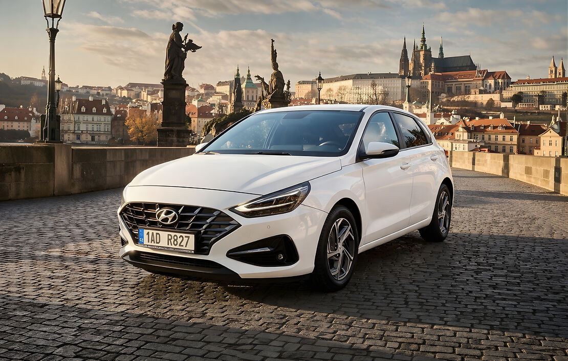 Аренда Hyundai i30 AT в Праге