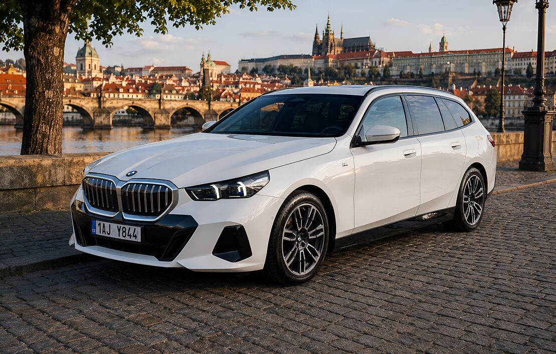 Аренда BMW 520d Touring в Праге