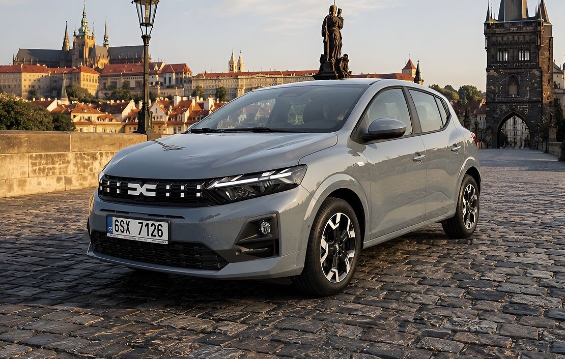 Аренда Dacia Sandero MT в Праге