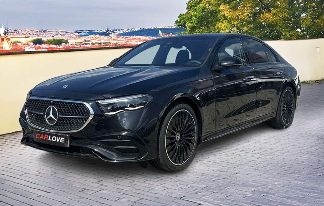 Car rental Mercedes Benz E Class in Prague