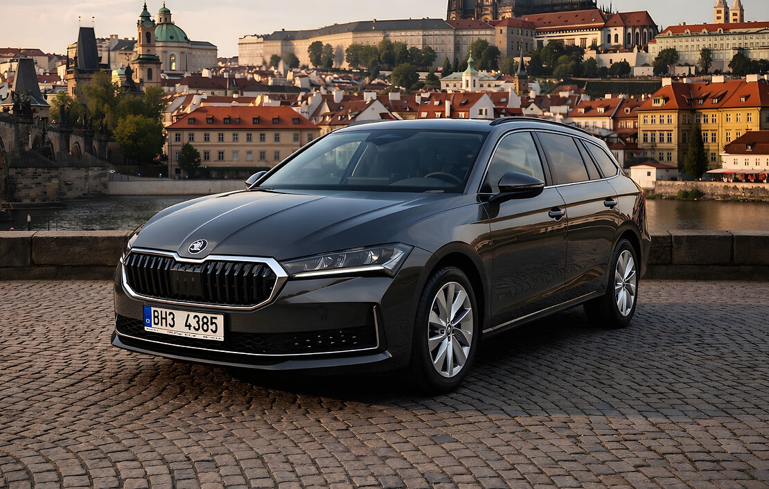 Аренда Škoda Superb Combi в Праге