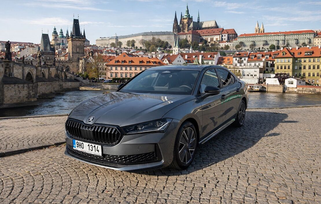 Аренда Skoda Superb в Праге