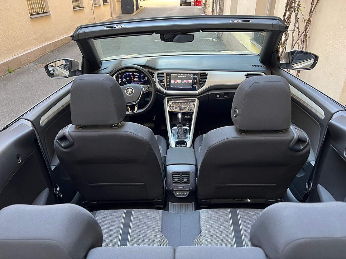 Car rental VW T-Roc Cabrio in Prague
