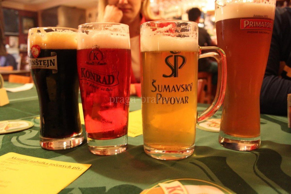 Пиво в Праге