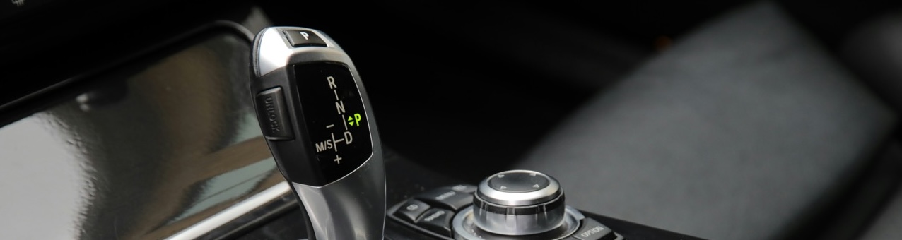 Automatic gear selector in a CarLove rental car