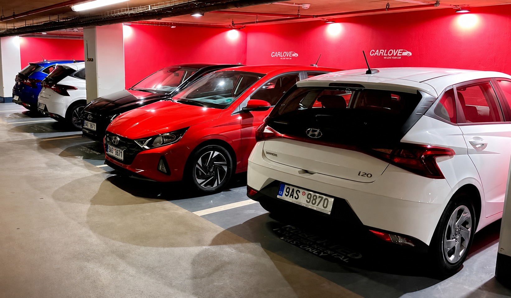 Jak najít autopůjčovnu CARLOVE v hotelu Hilton Prague